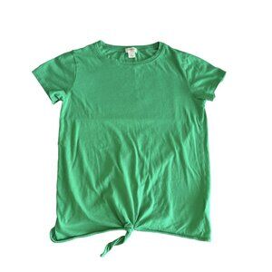 Crewcuts Green Tie Front Shirt Size 16